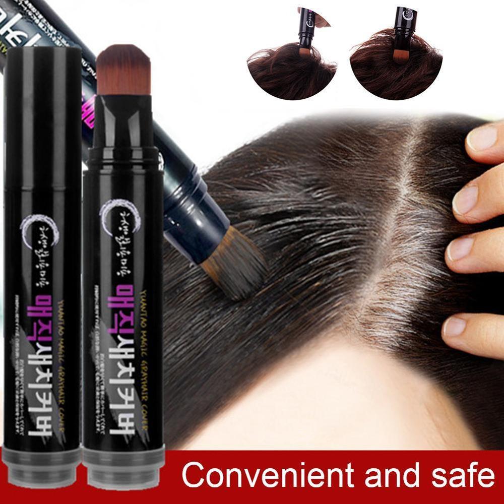 Temporary Hair Color Brush & Comb – One-Time White Wax Hair Dye Pen for DIY Styling - HZ Mobile