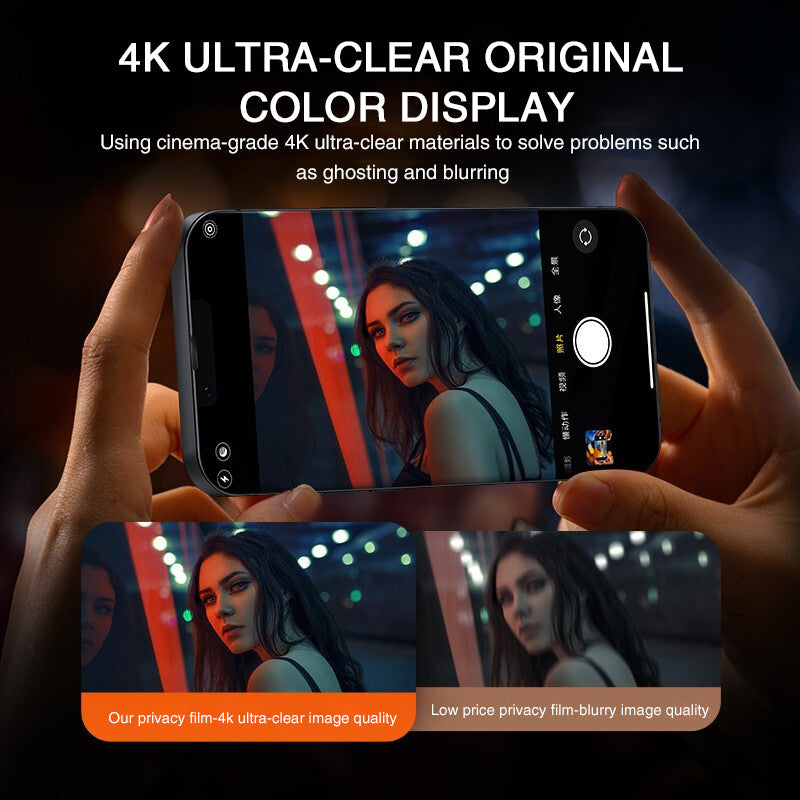 Mobile Phone Anti-peeping Tempered Glass Full Screen - HZ Mobile