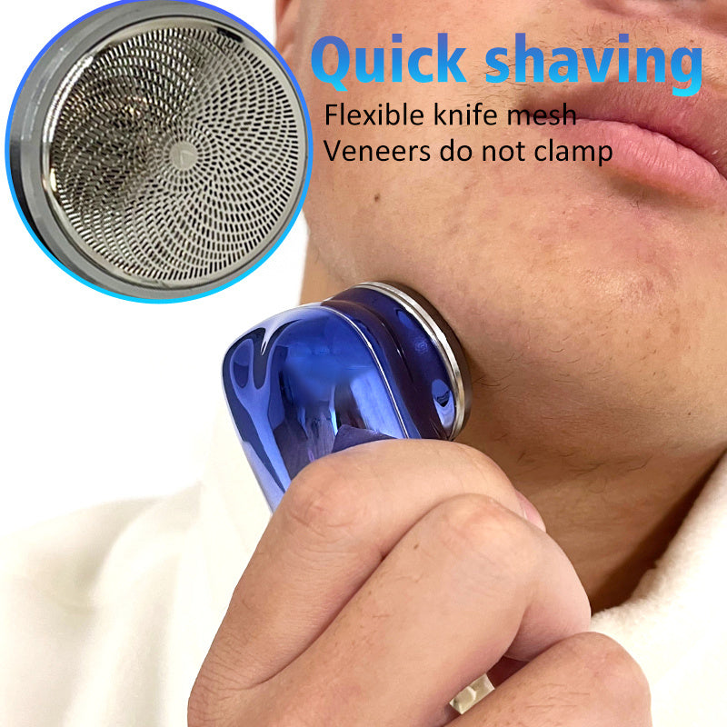 Mini Portable Electric Shaver for Men – Cordless USB Rechargeable, Wet & Dry, Painless - HZ Mobile