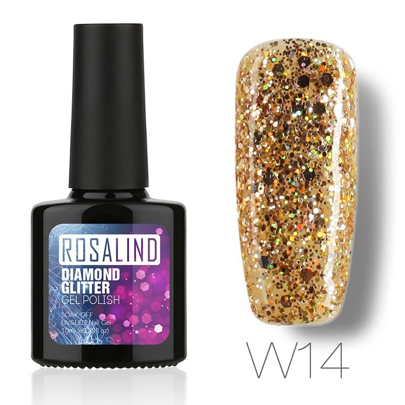 Diamond Nail Gel – Shiny Long-Lasting UV/LED Gel Polish for Sparkling Nail Art - HZ Mobile