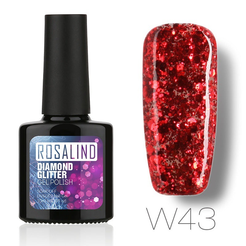 Diamond Nail Gel – Shiny Long-Lasting UV/LED Gel Polish for Sparkling Nail Art - HZ Mobile