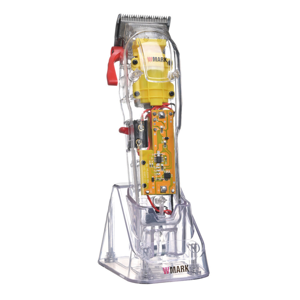 Transparent Hair Clipper – Cordless Electric Trimmer with USB Charging - HZ Mobile