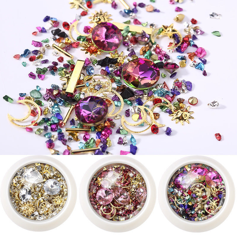 Diamond Nail Rivets – Sparkling Nail Art Jewelry Gems for DIY & Professional Manicure - HZ Mobile