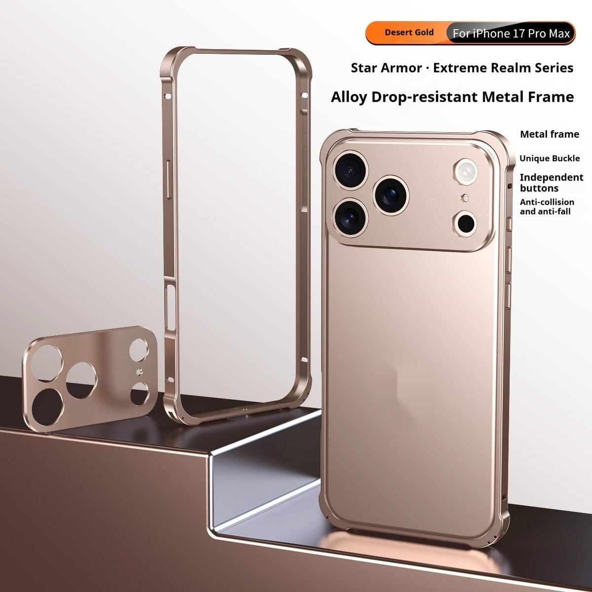 Apple iPhone 17 Pro Max Air Case – Clear, Shockproof & Slim Fit - HZ Mobile