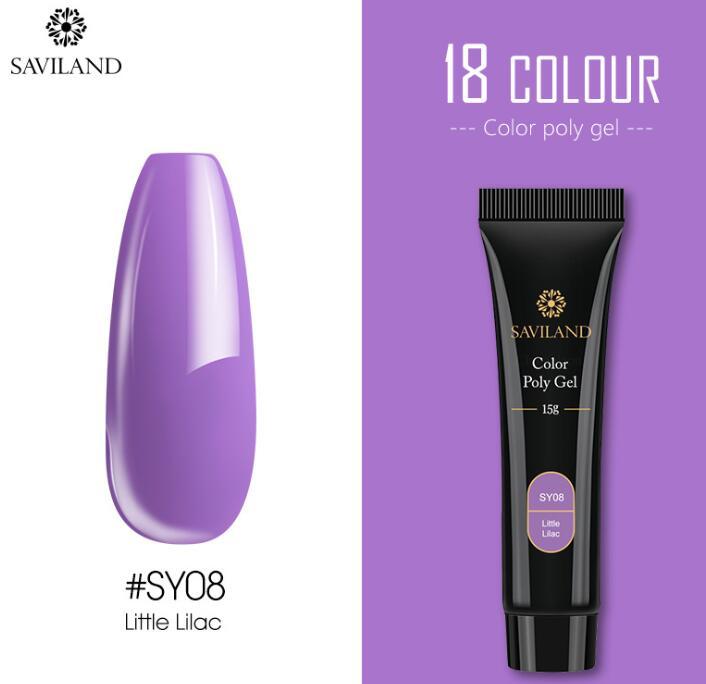 15g Colored Crystal Nail Extension Gel – Builder Glue for DIY & Professional Nail Art - HZ Mobile