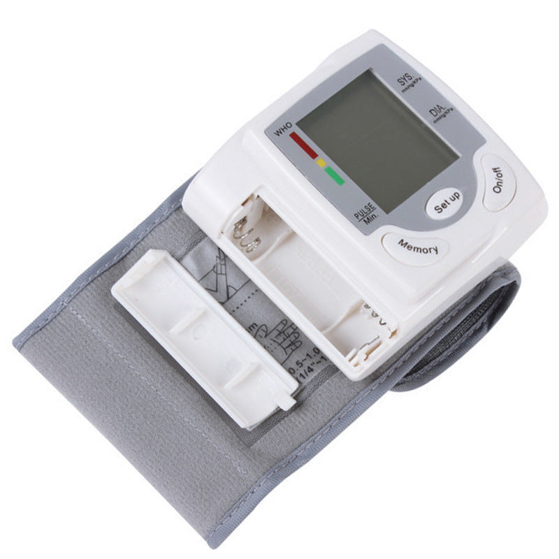 Wrist Blood Pressure Monitor – Fully Automatic Electronic BP Measuring Device for Home & Elderly Use - HZ Mobile