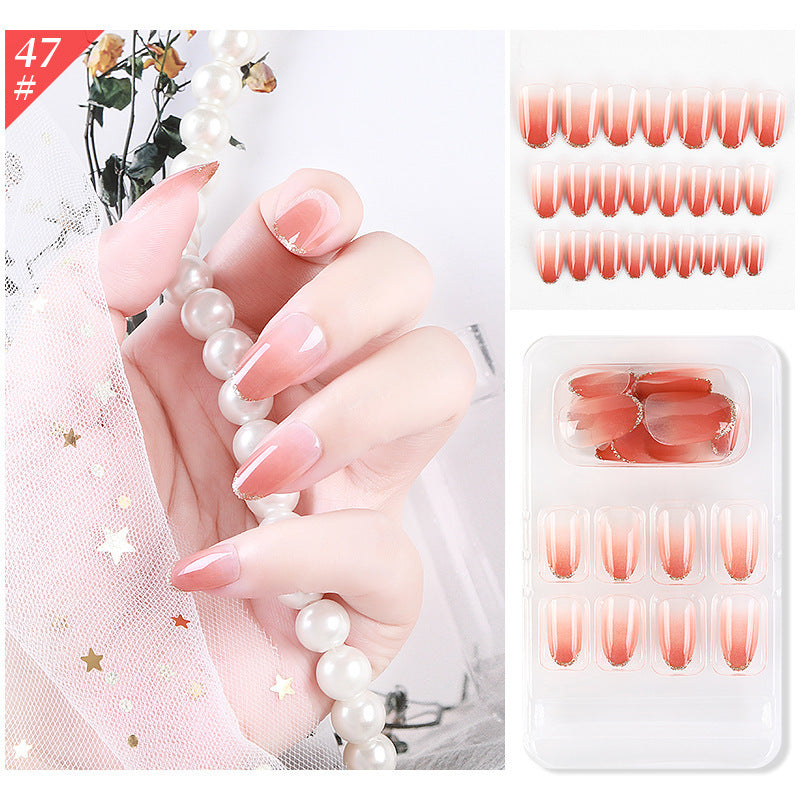 Wearable Fake Nail Patches – Reusable Press-On Nails for Quick DIY Manicure - HZ Mobile