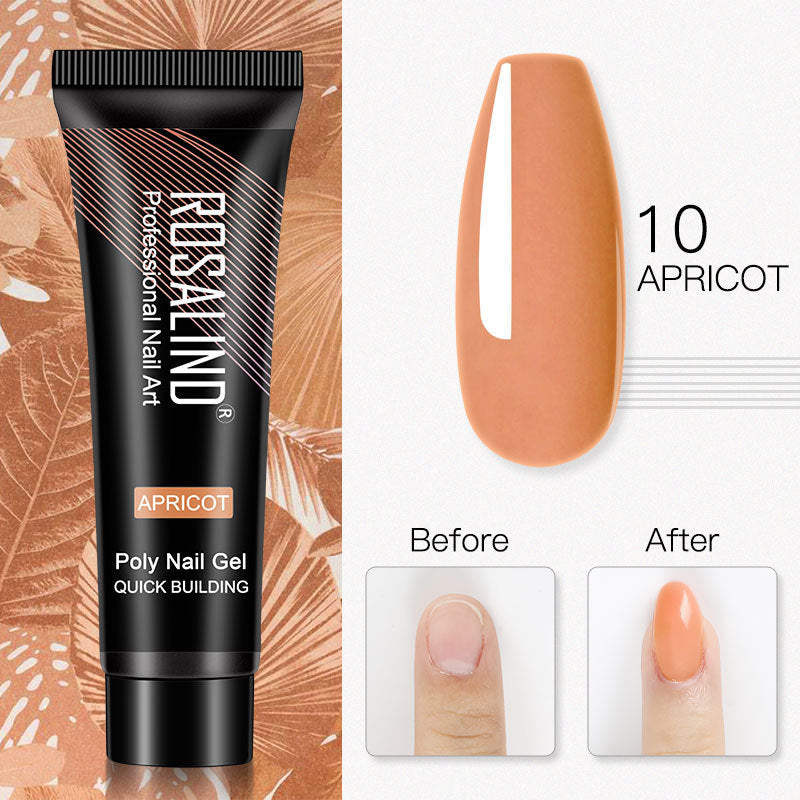 ROSALIND 15ml Crystal UV Nail Extension Gel – Builder Glue for DIY & Professional Manicure - HZ Mobile