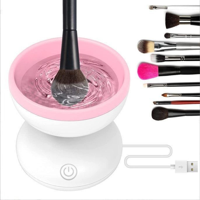 Electric Makeup Brush Cleaner – Portable Automatic USB Cleaning Machine for All Brush Sizes - HZ Mobile