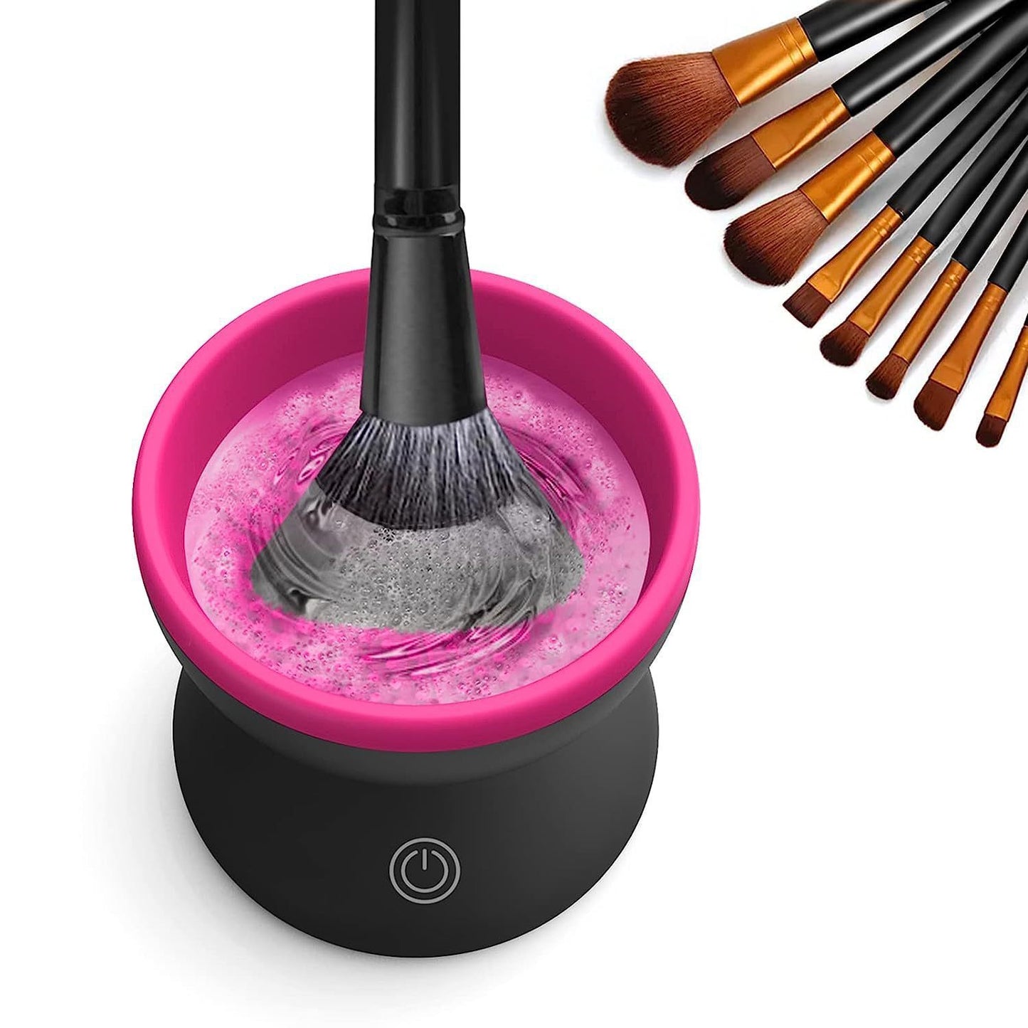 Electric Makeup Brush Cleaner – Portable Automatic USB Cleaning Machine for All Brush Sizes - HZ Mobile
