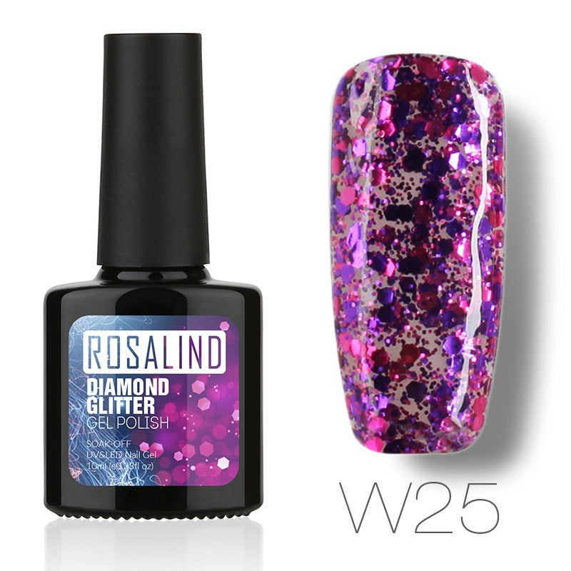 Diamond Nail Gel – Shiny Long-Lasting UV/LED Gel Polish for Sparkling Nail Art - HZ Mobile