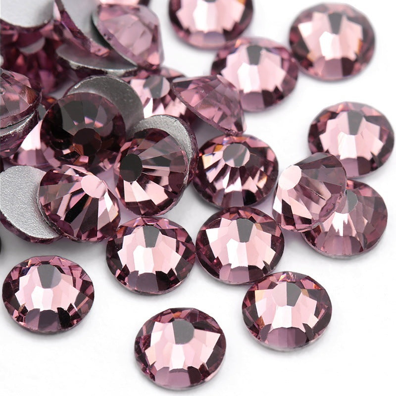 Glass Flat Rhinestones for Nail Drill – Sparkling Crystal Gems for DIY & Salon Nail Art - HZ Mobile