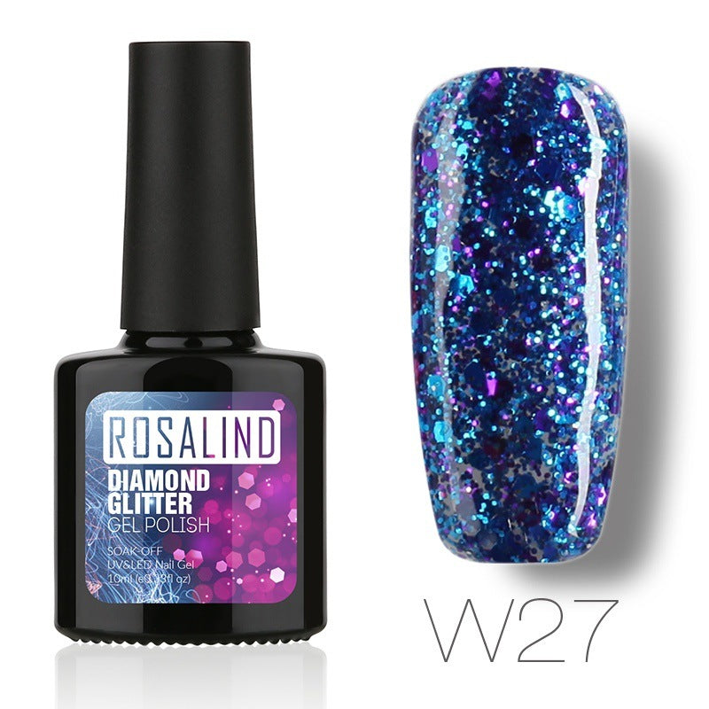 Diamond Nail Gel – Shiny Long-Lasting UV/LED Gel Polish for Sparkling Nail Art - HZ Mobile
