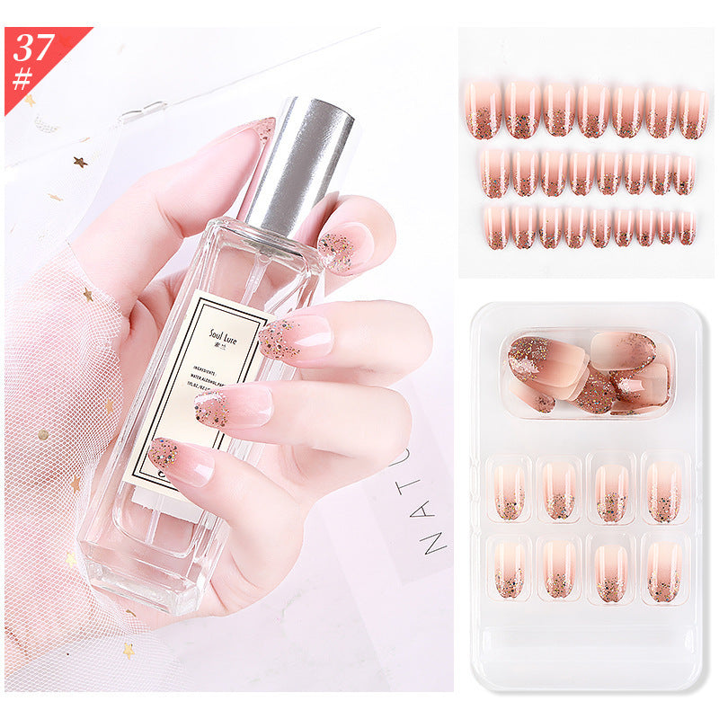 Wearable Fake Nail Patches – Reusable Press-On Nails for Quick DIY Manicure - HZ Mobile