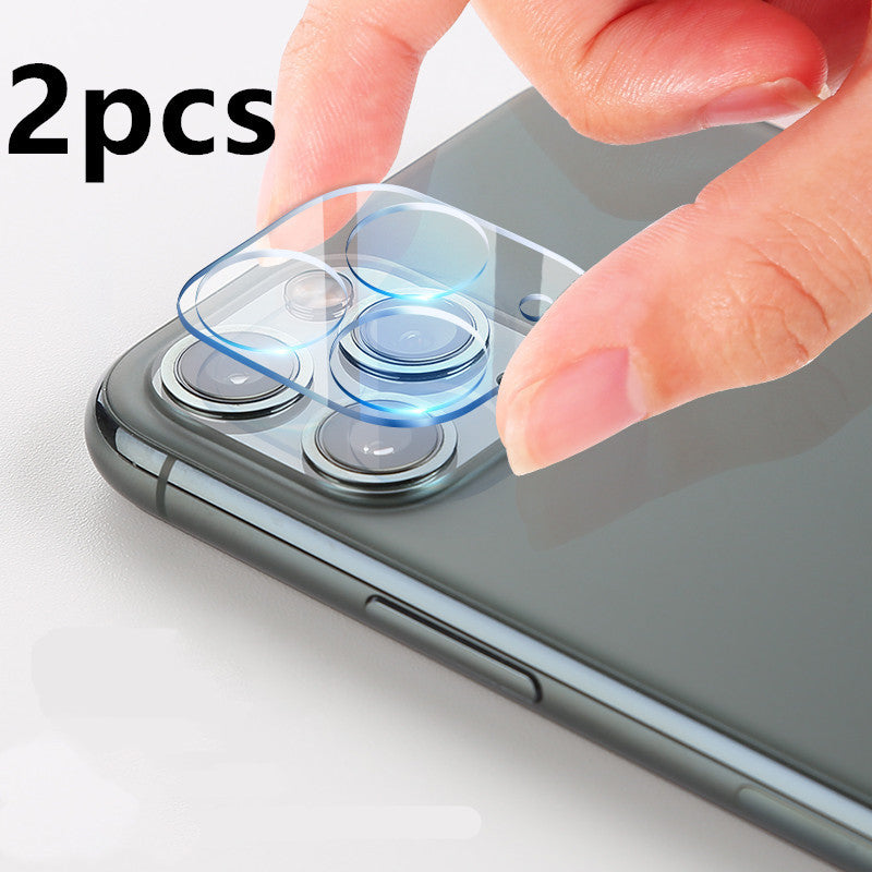 Tempered Glass Transparent Camera Explosion-proof Protection Ring - HZ Mobile