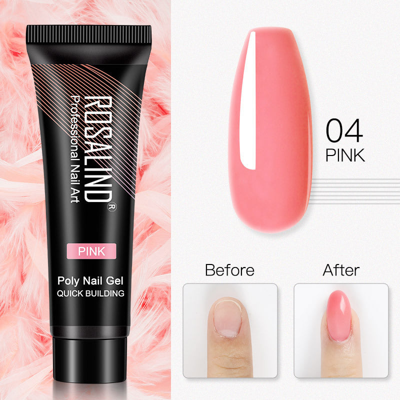 ROSALIND 15ml Crystal UV Nail Extension Gel – Builder Glue for DIY & Professional Manicure - HZ Mobile