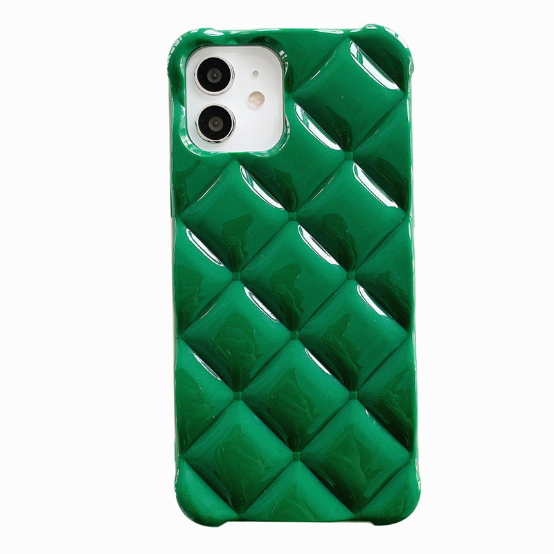 Creative Three-dimensional Rhombus Simple Mobile Phone Case - HZ Mobile