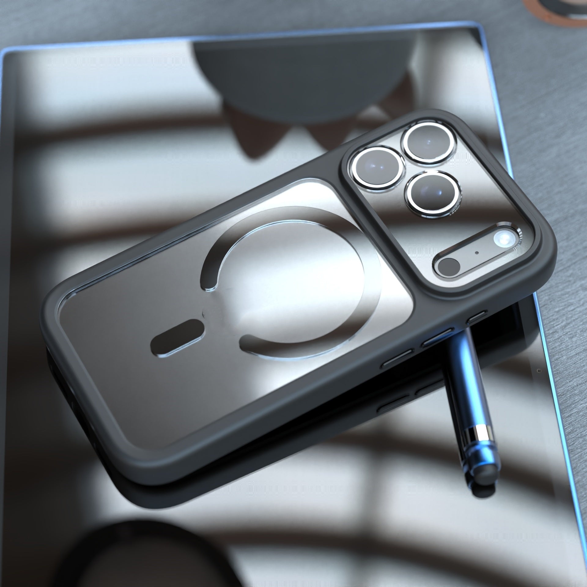 Applicable To 17Promax Two-in-one Magnetic Phone Case - HZ Mobile