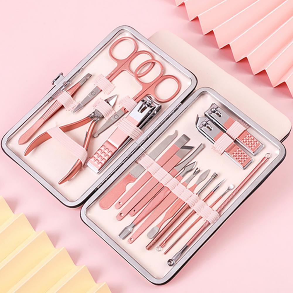 Professional Nail Clippers & Pedicure Set – Scissors, Dead Skin Pliers, Ear Spoon & Nail Groove Trimmers - HZ Mobile
