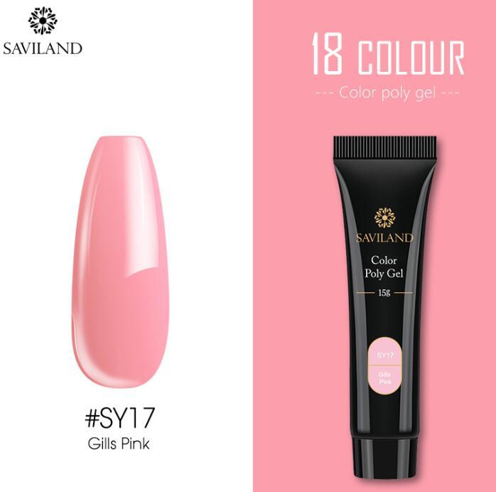 15g Colored Crystal Nail Extension Gel – Builder Glue for DIY & Professional Nail Art - HZ Mobile