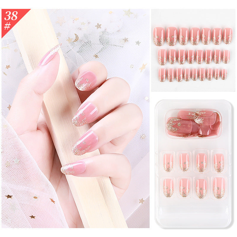 Wearable Fake Nail Patches – Reusable Press-On Nails for Quick DIY Manicure - HZ Mobile