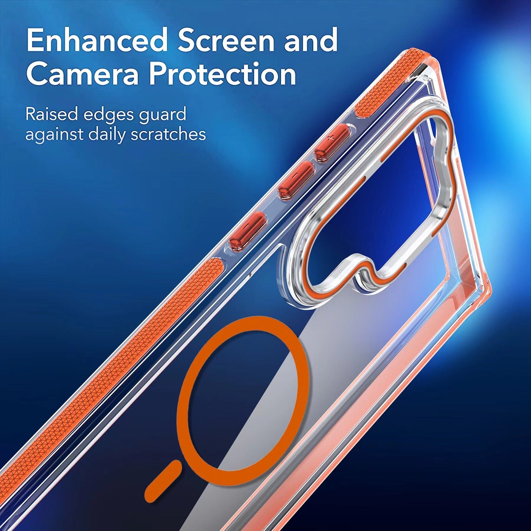 Two-Tone Magnetic Case for Samsung Galaxy S25 Ultra – Colorful Hardware Protective Cover - HZ Mobile