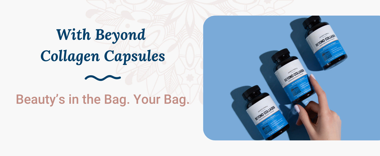 Collagen Capsules – Skin, Hair & Nail Support for Firmness, Hydration & Anti-Aging - HZ Mobile