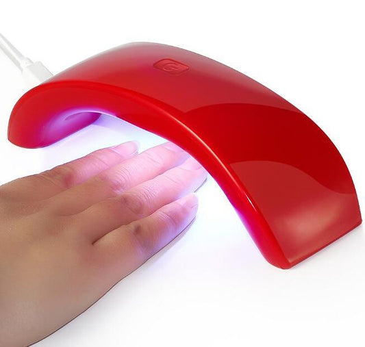 LED Nail Art Lamp – UV Gel Dryer & Curing Light with Mobile Phone Stand for DIY & Salon Use - HZ Mobile