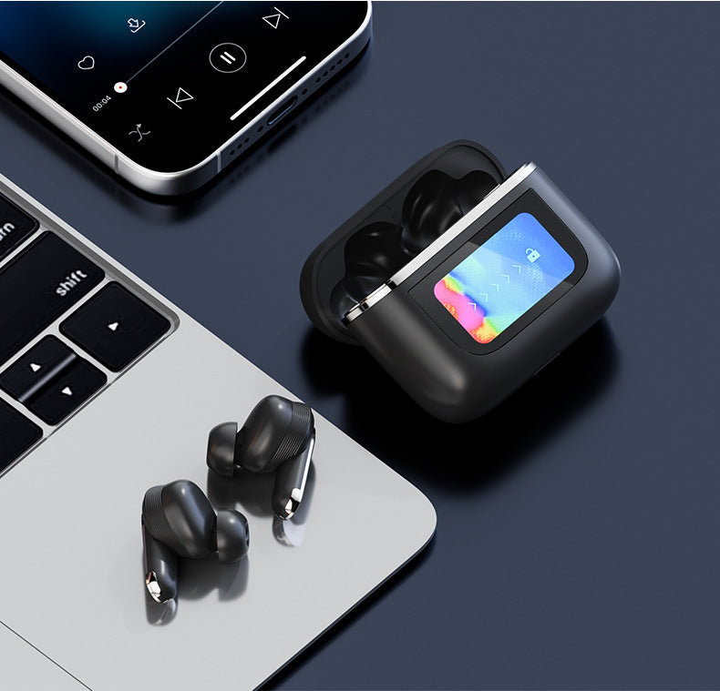Touch Screen Active Noise-reduction Bluetooth Headset - HZ Mobile