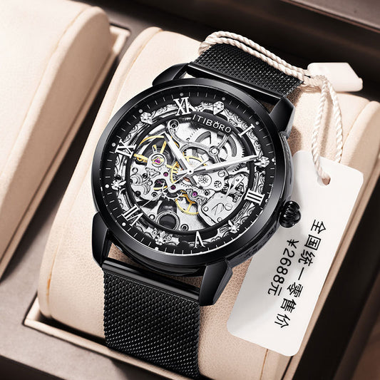 Automatic Fashion Men’s Waterproof Mechanical Watch – HZ Mobile - HZ Mobile