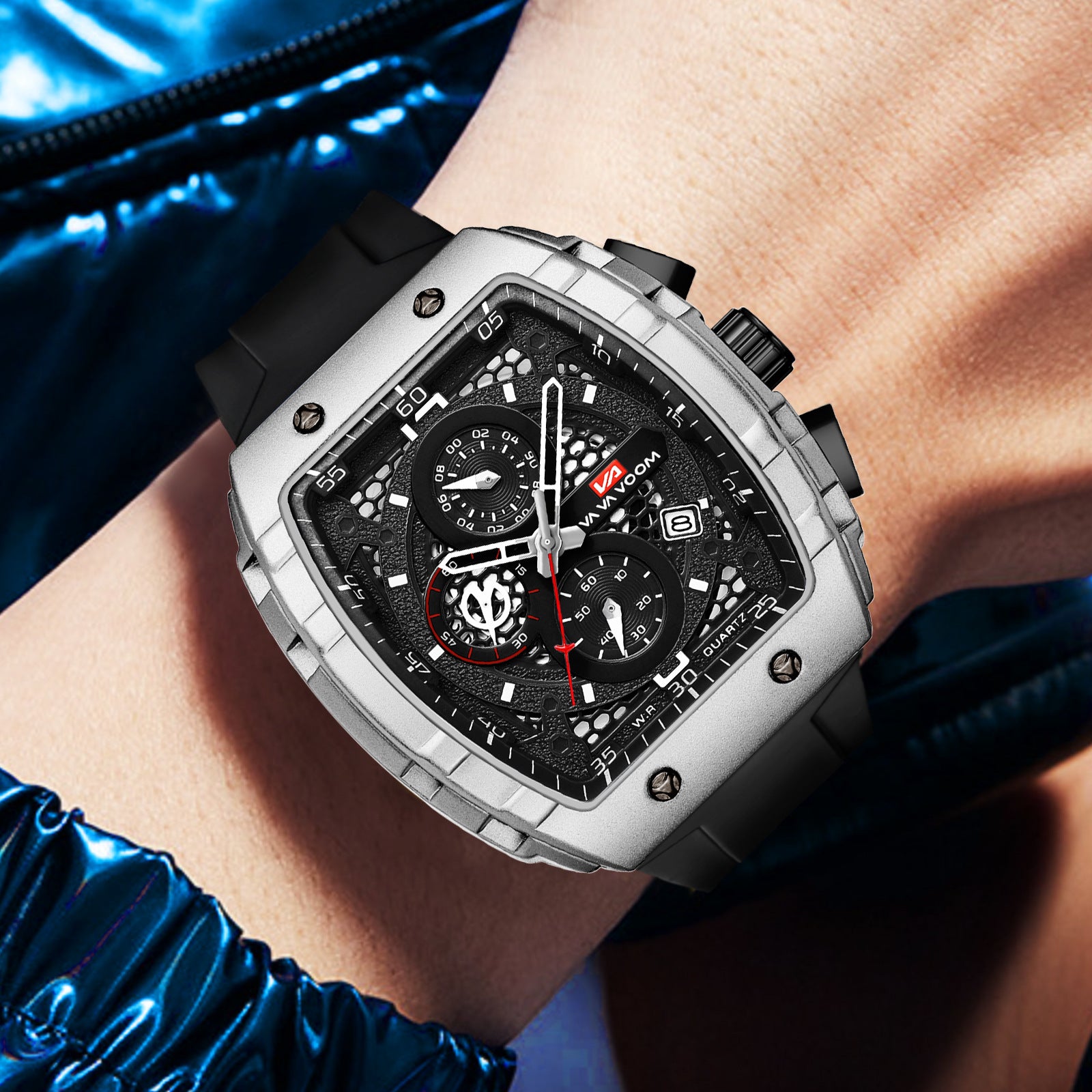 Multifunction Business Waterproof Calendar Wine Barrel Mechanical Watch – HZ Mobile - HZ Mobile