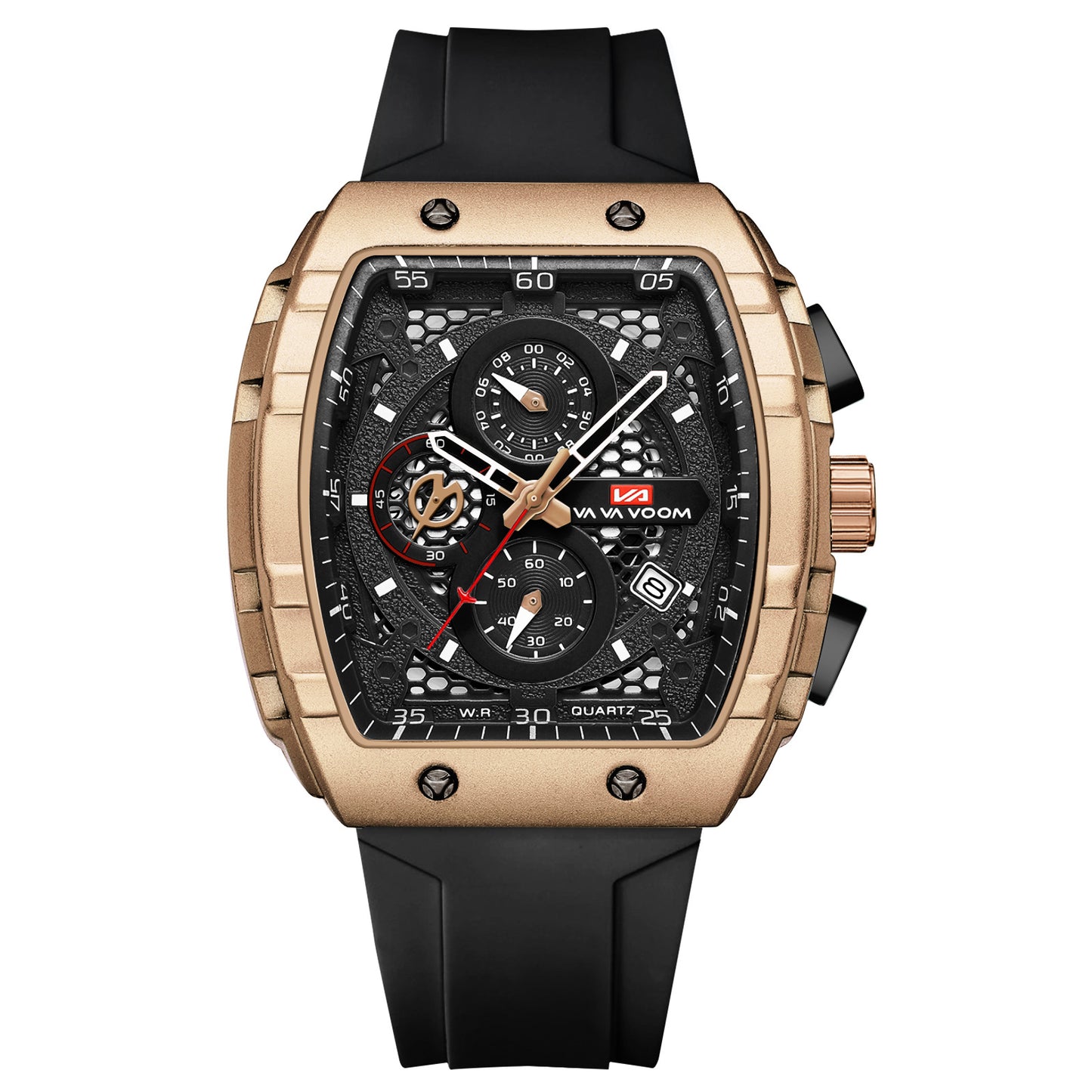 Multifunction Business Waterproof Calendar Wine Barrel Mechanical Watch – HZ Mobile - HZ Mobile