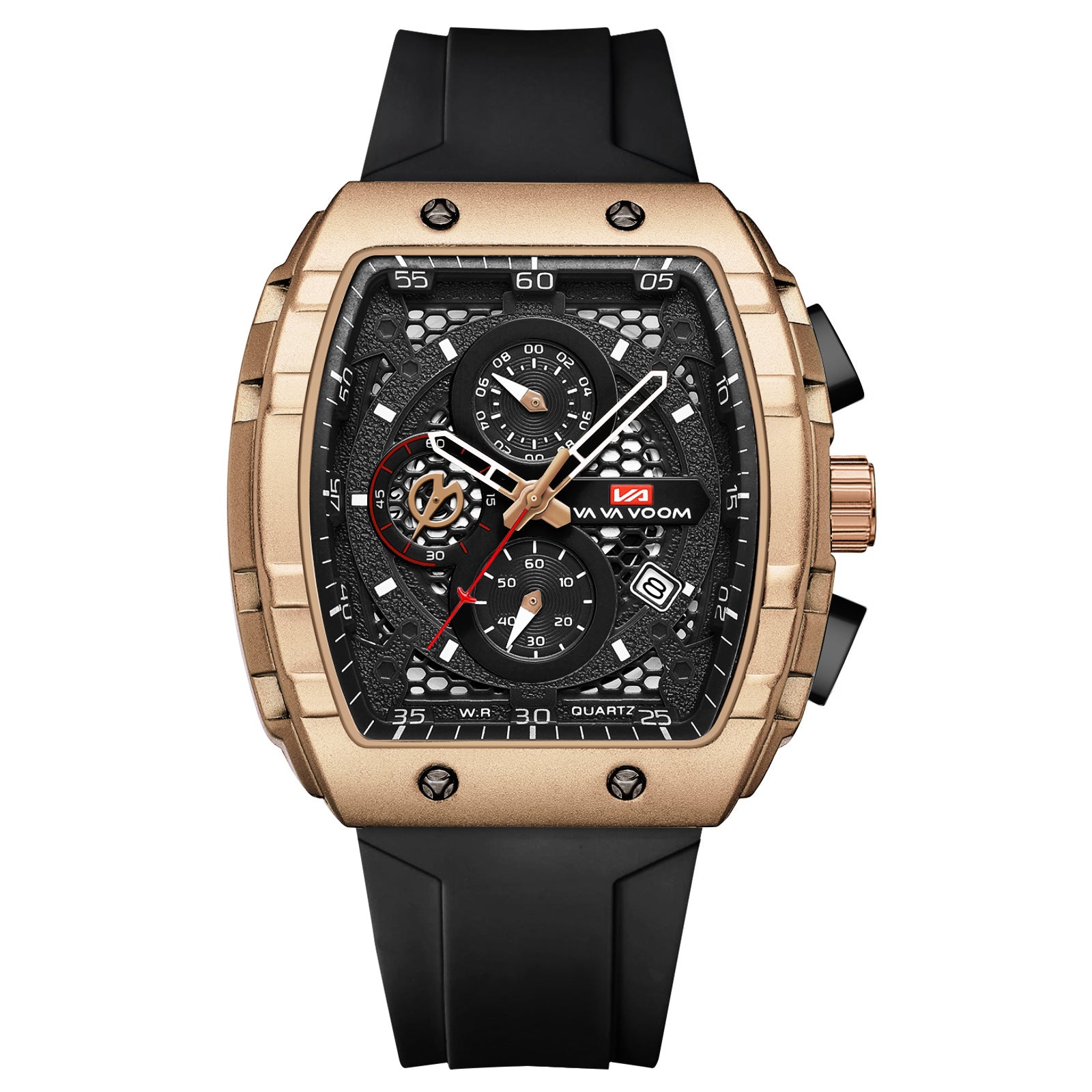 Multifunction Business Waterproof Calendar Wine Barrel Mechanical Watch – HZ Mobile - HZ Mobile