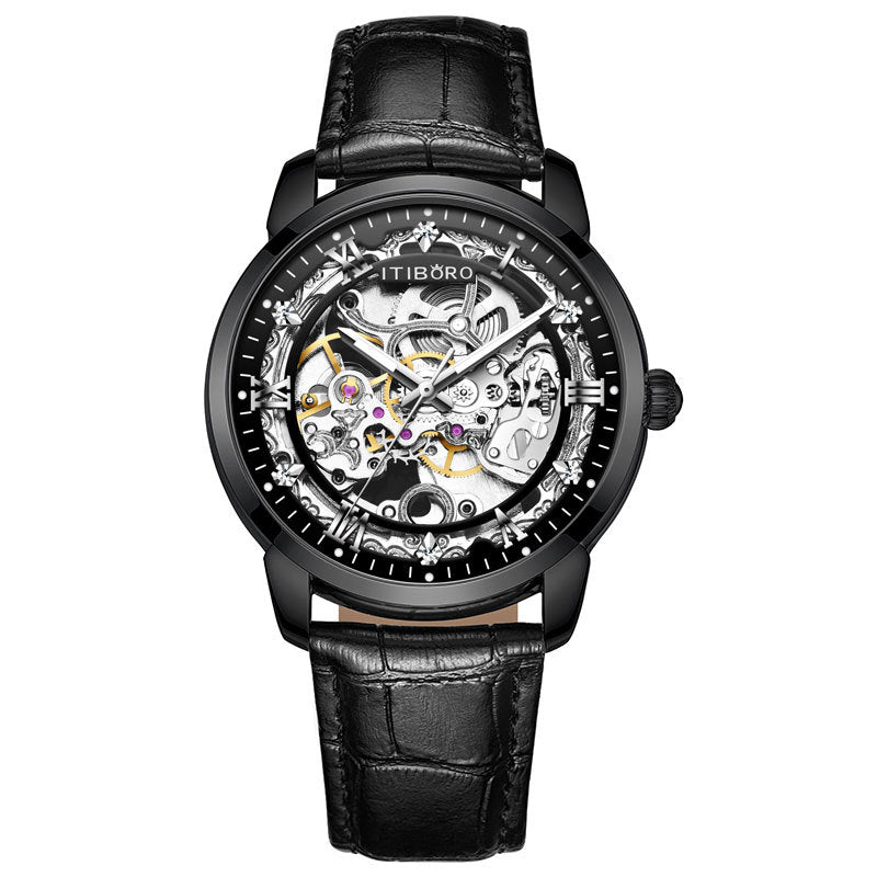 Automatic Fashion Men’s Waterproof Mechanical Watch – HZ Mobile - HZ Mobile