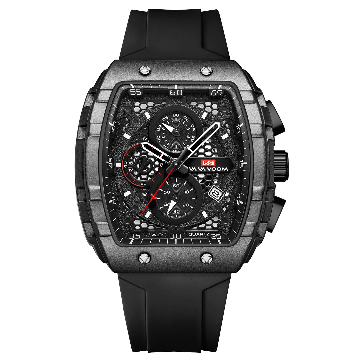 Multifunction Business Waterproof Calendar Wine Barrel Mechanical Watch – HZ Mobile - HZ Mobile