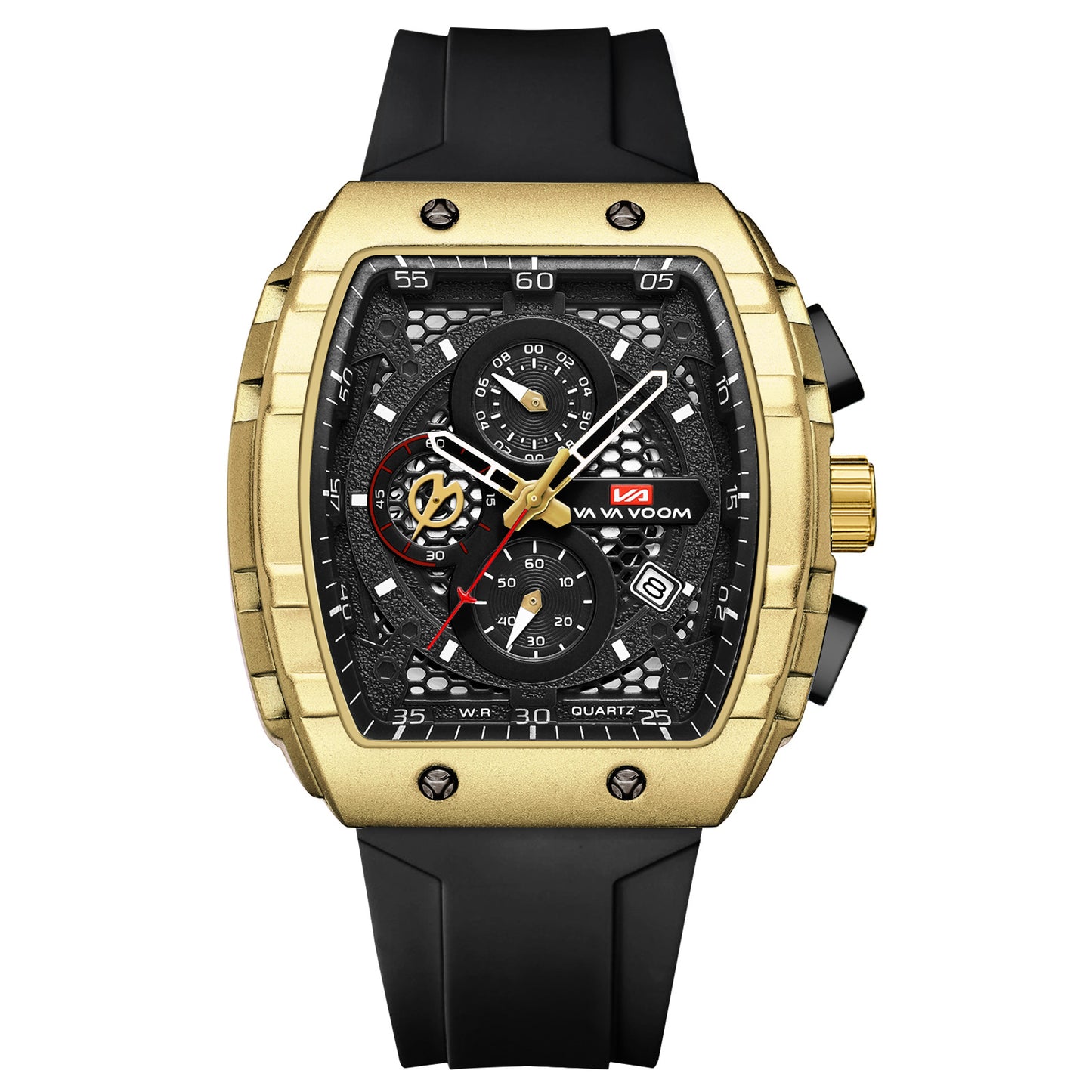 Multifunction Business Waterproof Calendar Wine Barrel Mechanical Watch – HZ Mobile - HZ Mobile