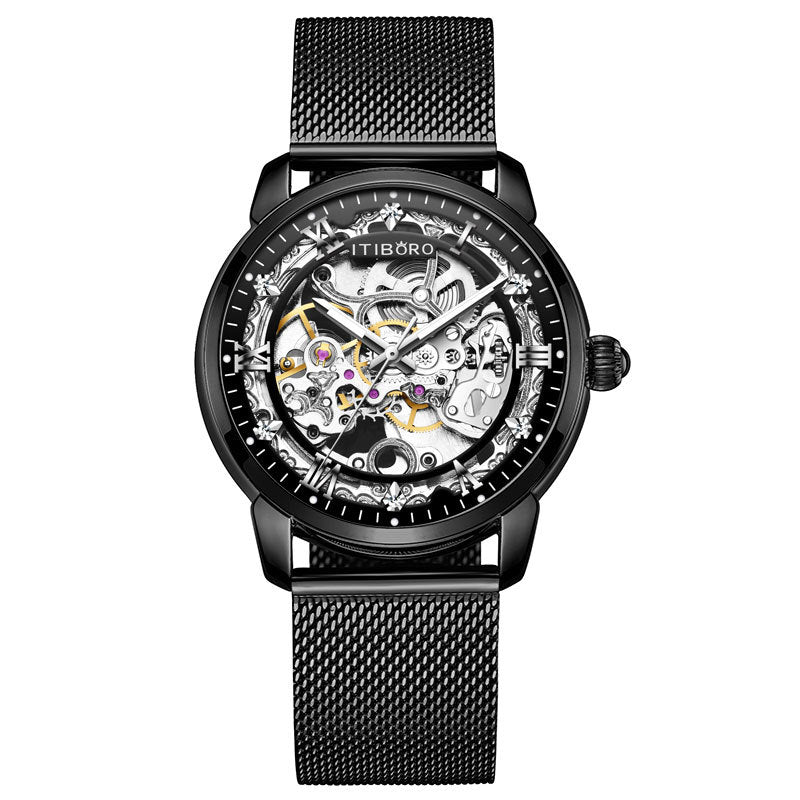 Automatic Fashion Men’s Waterproof Mechanical Watch – HZ Mobile - HZ Mobile