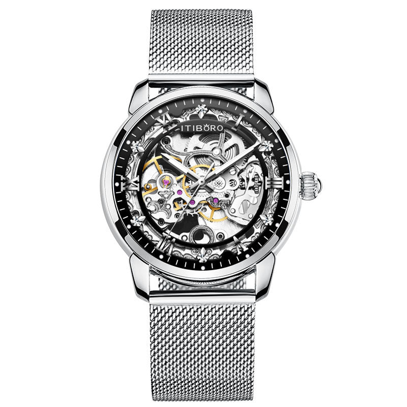 Automatic Fashion Men’s Waterproof Mechanical Watch – HZ Mobile - HZ Mobile