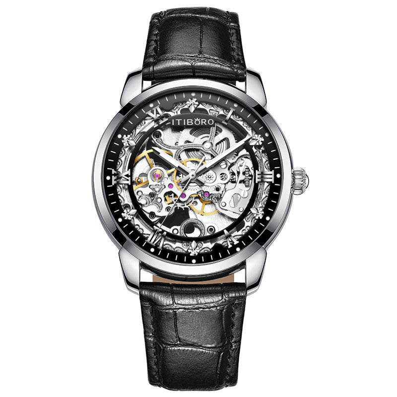 Automatic Fashion Men’s Waterproof Mechanical Watch – HZ Mobile - HZ Mobile