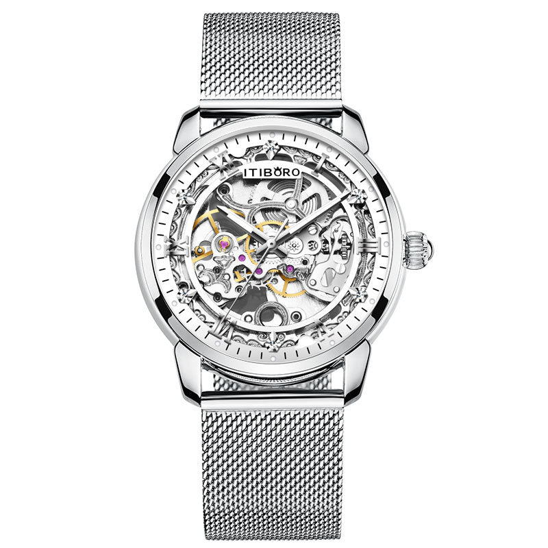 Automatic Fashion Men’s Waterproof Mechanical Watch – HZ Mobile - HZ Mobile