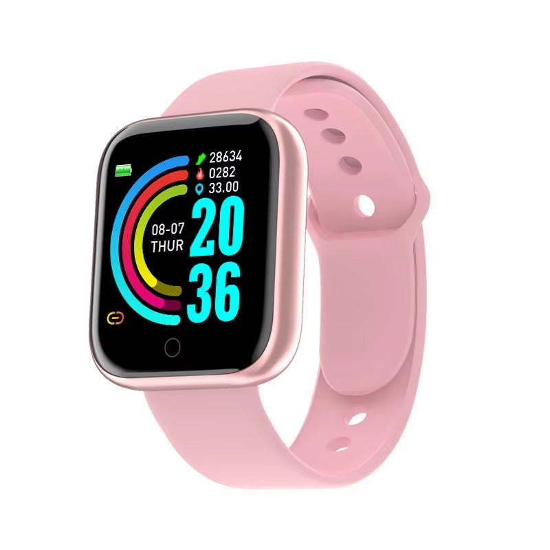 Y68 Smartwatch D20 – Multifunctional Bluetooth Fitness Tracker for Men & Women - HZ Mobile