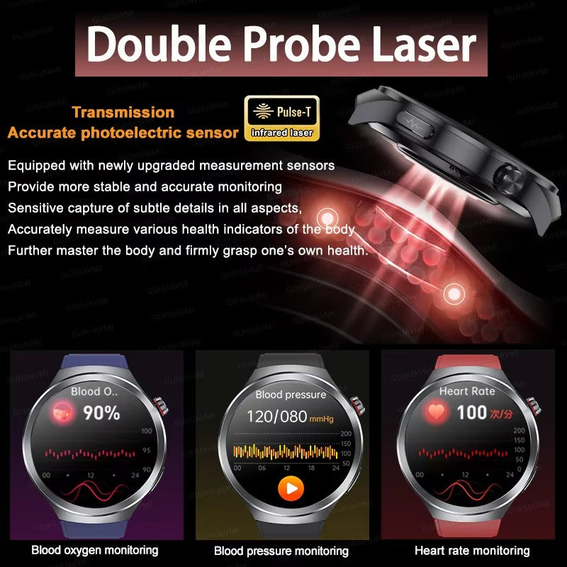 2025 Xiaomi Health Tracker Smartwatch — ECG + PPG, Uric Acid & Blood Lipids Monitoring, Body Analysis & Blood Pressure - HZ Mobile