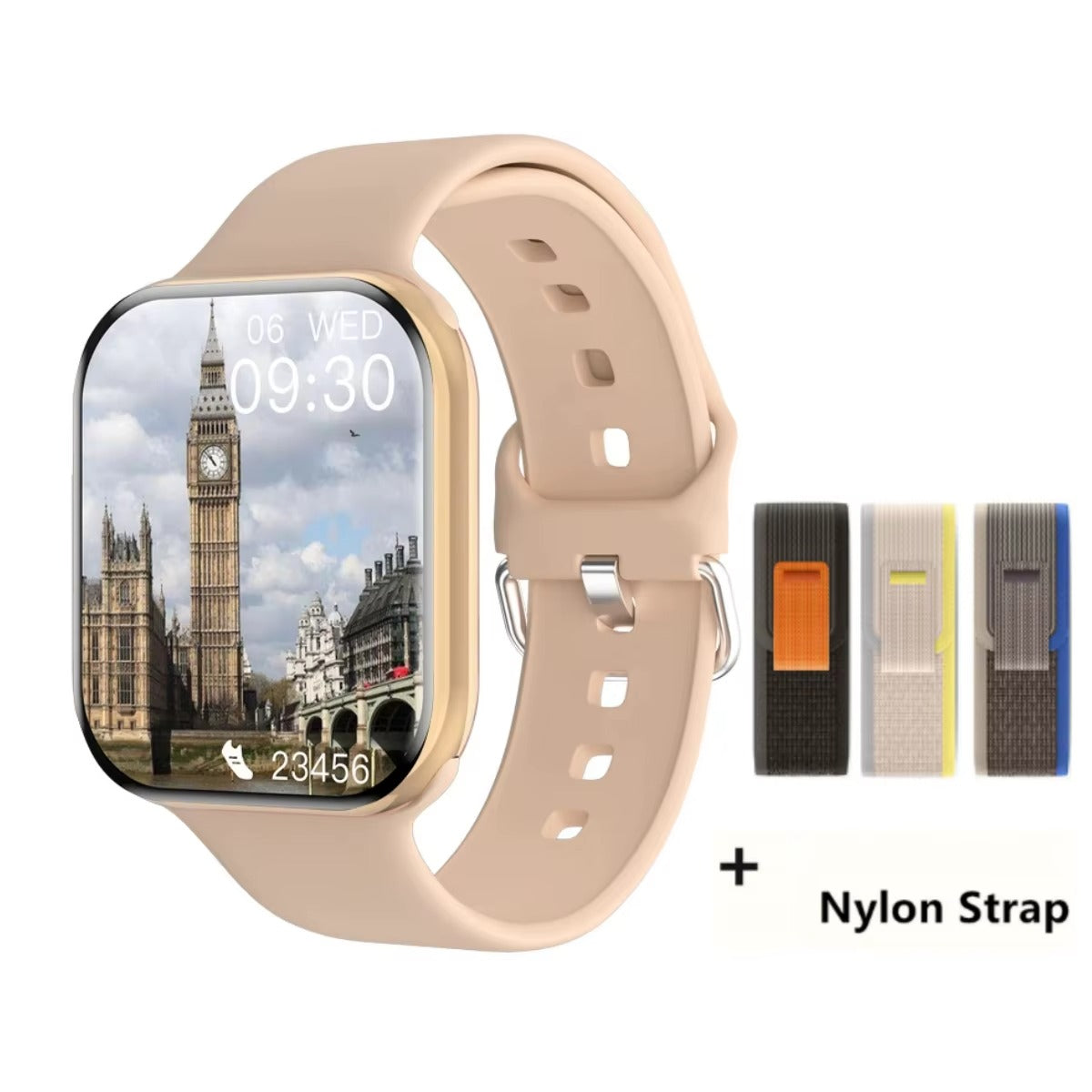 Smart Fitness Smartwatch with Health Tracking – Multiple Colors - HZ Mobile