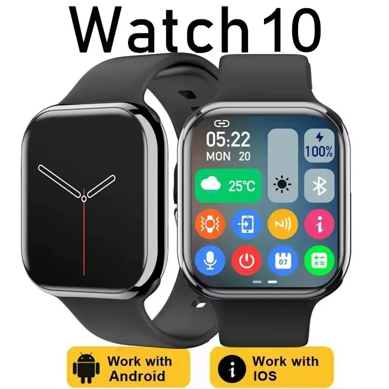 Smart Fitness Smartwatch with Health Tracking – Multiple Colors - HZ Mobile
