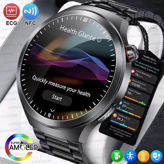 2025 Xiaomi Health Tracker Smartwatch — ECG + PPG, Uric Acid & Blood Lipids Monitoring, Body Analysis & Blood Pressure - HZ Mobile