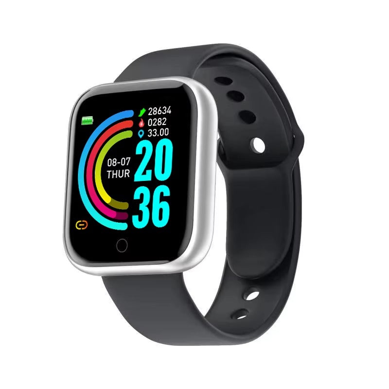 Y68 Smartwatch D20 – Multifunctional Bluetooth Fitness Tracker for Men & Women - HZ Mobile