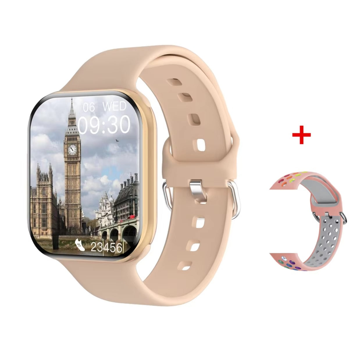 Smart Fitness Smartwatch with Health Tracking – Multiple Colors - HZ Mobile