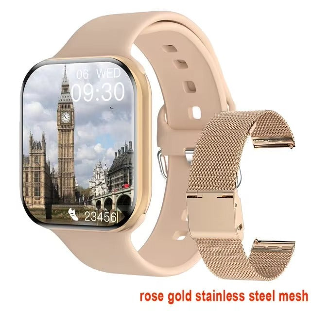 Smart Fitness Smartwatch with Health Tracking – Multiple Colors - HZ Mobile