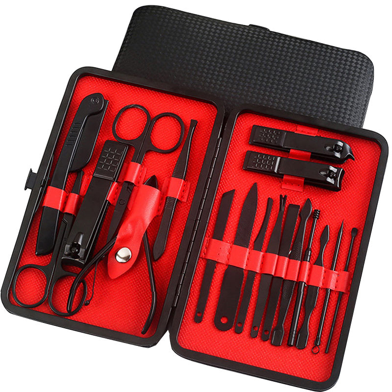 Professional Nail Clippers & Pedicure Set – Scissors, Dead Skin Pliers, Ear Spoon & Nail Groove Trimmers - HZ Mobile
