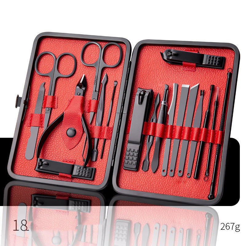 Professional Nail Clippers & Pedicure Set – Scissors, Dead Skin Pliers, Ear Spoon & Nail Groove Trimmers - HZ Mobile